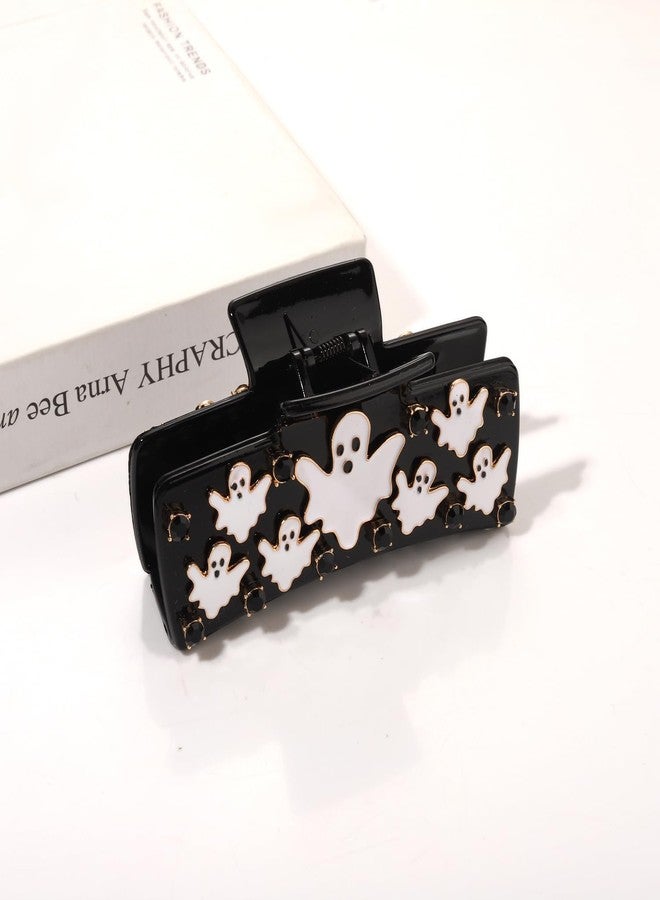 فالين مشابك شعر على شكل مخلب من PHALIN للهالوين للنساء والفتيات، مشابك شعر مخيفة على شكل شبح وقرع، إكسسوارات شعر لأزياء الهالوين، هدايا زينة لحفلات الهالوين (النمط B) - Image 3